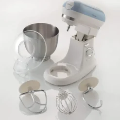 Clearance Vintage Stand Mixer 1200w Blue Food Processors
