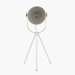 Best Auden White Metal Tripod Table Lamp Table Lamps