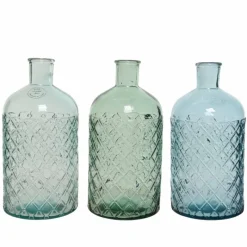 Best Blue Recycled Glass Vase Vases & Bowls
