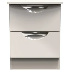 Best Carrie 2 Drawer Locker Storage | Bedside Tables