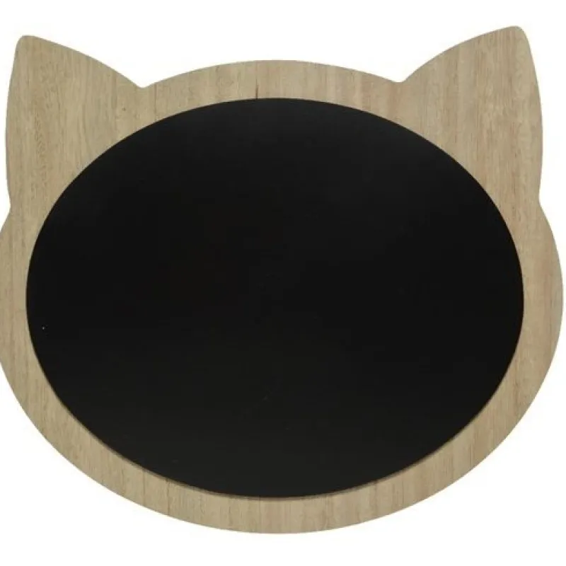 Best Cat face Blackboard mdf Interior Accessories