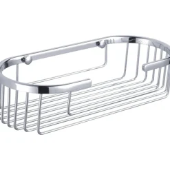 Best Clasico Stainless Steel Oval Basket Bathroom Accessories