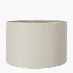 Clearance 40cm Grey Double Lined Drum Lamp Shades