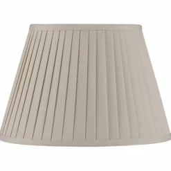 Hot 35cm Taupe Knife Pleat Shade Lamp Shades