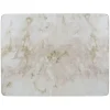 Clearance Pack of 6 Grey Marble Placemats Table Linen, Napkins & Mats