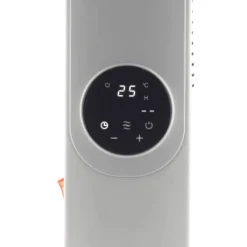 Best 2500W Oil Filled Radiator with LED Display & Remote Control Heating & Fans