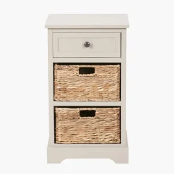New Farmhouse 1 Drawer 2 Basket Unit Cupboards | Cupboards