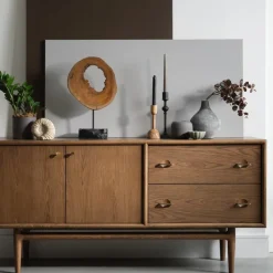 Online Marlow Walnut Wide Sideboard Sideboards | Sideboards