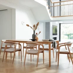 Discount Winchester Rectangular Extending Dining Table and 6 Isabelle Chairs Dining Sets