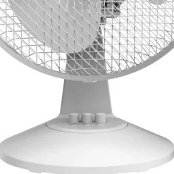 Best 9" White Desk Fan Heating & Fans