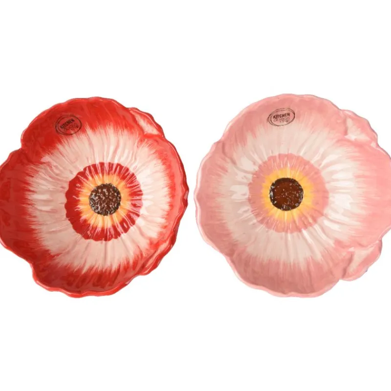 Online Assorted Dolomite Shiny Poppy Bowl Dinnerware