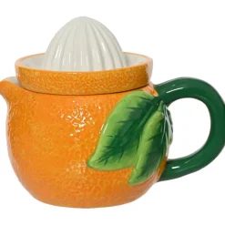 Outlet Dolomite Shiny Orange Juicer Kitchen Utensils