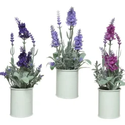 Best Faux Lavender in Pot Artificial Flowers