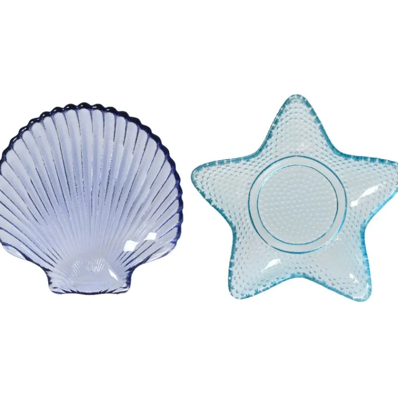 Hot Nautical Glass Plate Serveware
