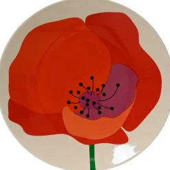 Hot Porcelain Poppy Plate Dinnerware