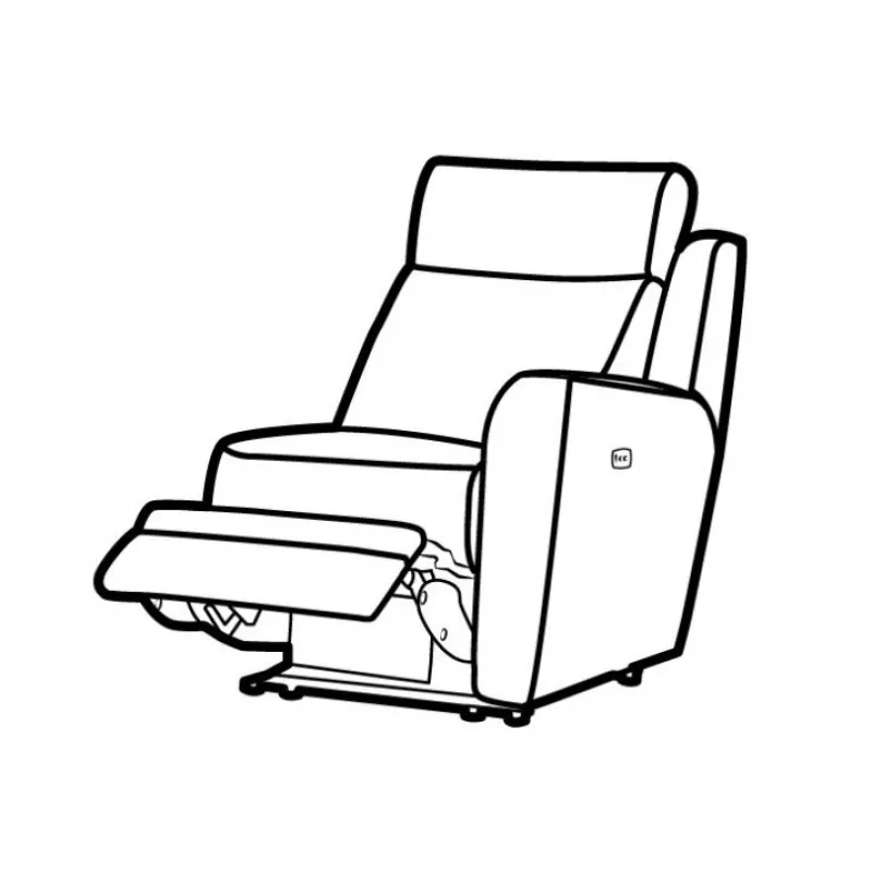 Sale Dakota Single Arm Power End Unit Modular Sofas | Sofas