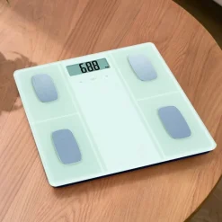Best Frosted Glass Body Analyser Bathroom Scale Bathroom Accessories