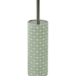 Best Mosaica Pistachio Toilet Brush and Holder Bathroom Accessories