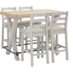 Fashion Thornham Bar Table and 4 Stools Dining Sets