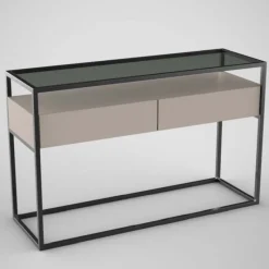 Best Tribeca Console Table with Drawers Console Tables