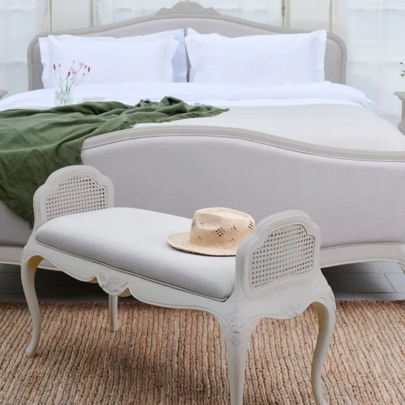 Best Etienne Bedroom King Size Upholstered Bedstead High End Bedsteads | Bed Frames